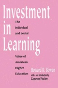Cover: Investment in Learning - Routledge