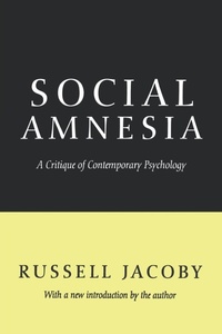 Enlarge image Cover: Social Amnesia - Routledge