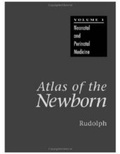 Cover: ATLAS OF THE NEWBORN (VOL. 1) - B.C. Decker Inc