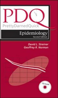 Enlarge image Cover: PDQ Epidemiology - B.C. Decker Inc