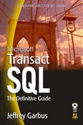 Cover: Microsoft Transact-SQL - Wordware Publishing Inc.