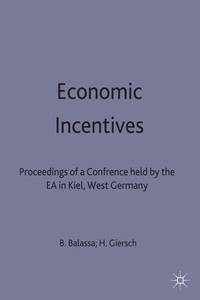 Enlarge image Cover: Economic Incentives - Palgrave Macmillan