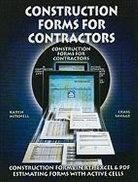 Enlarge image Cover: Construction Forms for Contractors - Craftsman Book Company