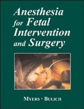 Cover: Anesthesia for Fetal Intervention & Surgery - B.C. Decker Inc