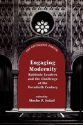 Cover: Engaging Modernity - Jason Aronson Publishers