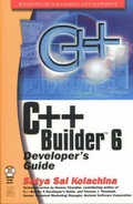 Cover: C++ BUILDER 6 DEVELOPER'S GUIDE (OP) - Wordware Publishing Inc.