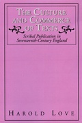Cover: The Culture and Commerce of Texts - University of Massachusetts Press