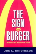 Cover: The Sign of the Burger - Temple University Press,U.S.