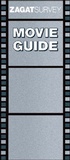 Cover: Movie Guide 2004 - Zagat Survey