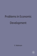 Cover: Problems in Economic Development - Palgrave Macmillan