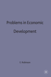 Enlarge image Cover: Problems in Economic Development - Palgrave Macmillan