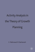 Cover: Activity Analysis in the Theory of Growth and Planning - Palgrave Macmillan
