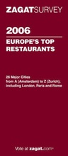 Cover: Europe's Top Restaurants 2006 - Zagat Survey