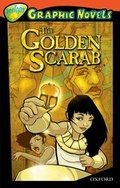 Cover: Oxford Reading Tree: Level 13: Treetops Graphic Novels: the Golden Scarab - Oxford University Press