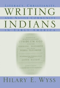 Enlarge image Cover: Writing Indians - University of Massachusetts Press