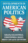 Cover: Developments in American Politics - Chatham House Publishers Inc.,U.S.