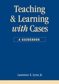 Cover: Teaching and Learning with Cases - Chatham House Publishers Inc.,U.S.