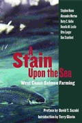 Cover: A Stain Upon the Sea - Harbour Publishing
