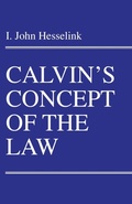 Cover: Calvin's Concept of the Law - Wipf & Stock Publishers