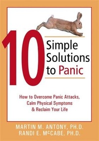 Enlarge image Cover: 10 Simple Solutions to Panic - New Harbinger Publications