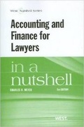 Cover: Accounting and Finance for Lawyers in a Nutshell - West Academic Press