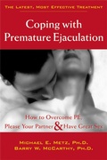 Cover: Coping With Premature Ejaculation - New Harbinger Publications
