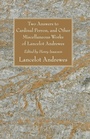 Cover: Two Answers to Cardinal Perron, and Other Miscellaneous Works of Lancelot Andrewes, Sometime Lord Bishop of Winchester - Wipf & Stock Publishers