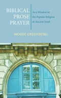 Cover: Biblical Prose Prayer - Wipf & Stock Publishers