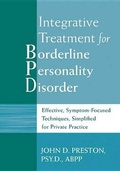 Cover: Integrative Treatment for Borderline Personality Disorder - New Harbinger Publications