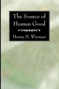Cover: The Source of Human Good - Wipf & Stock Publishers