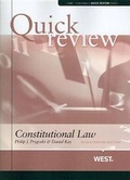 Cover: Quick Review of Constitutional Law - West Academic Press