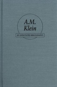 Enlarge image Cover: A.M. Klein - ECW Press