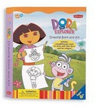 Enlarge image Cover: Dora the Explorer Drawing Book and Kit - Walter Foster Publishing