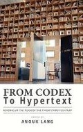 Cover: From Codex to Hypertext - University of Massachusetts Press