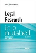 Cover: Legal Research in a Nutshell - West Academic Press