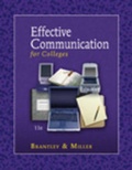 Cover: Effective Communication for Colleges - South-Western