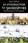 Cover: An Introduction to Shakespeare - Palgrave MacMillan