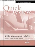 Cover: Quick Review of Wills, Trusts, and Estates - West Academic Press