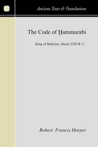 Enlarge image Cover: The Code of Hammurabi - Wipf & Stock Publishers