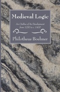 Cover: Medieval Logic - Wipf & Stock Publishers