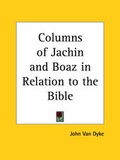 Cover: Columns of Jachin - Kessinger Publishing Co
