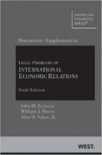 Enlarge image Cover: Legal Problems of International Economic Relations - West Academic Press