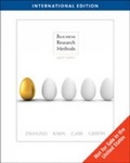 Cover: Business Research Methods - South-Western