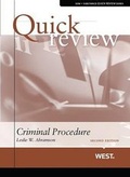Cover: Quick Review of Criminal Procedure - West Academic Press