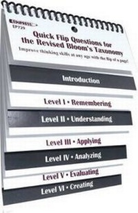 Enlarge image Cover: Quick Flip Questions for the Revised Bloom Taxonomy - Edupress