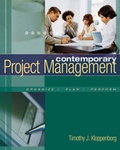 Cover: Contemporary Project Management - South-Western