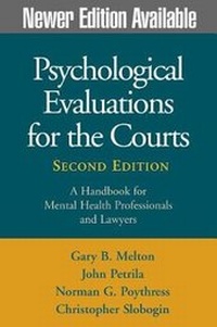 Abbildung von: Psychological Evaluations for the Courts, Second Edition - Guilford Publications