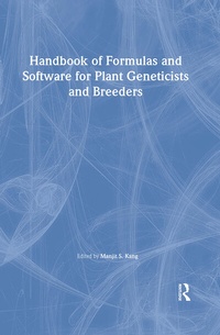 Enlarge image Cover: Handbook of Formulas and Software for Plant Geneticists and Breeders - CRC Press