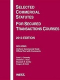 Cover: Selected Commercial Statutes For Secured Transactions Courses - West Academic Press