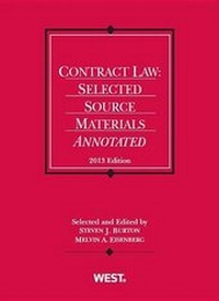 Abbildung von: Contract Law - West Academic Press